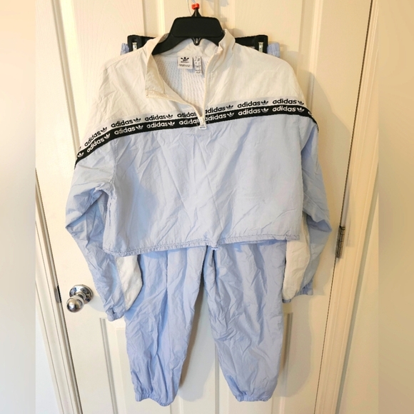 Adidas X Kylie Jenner "Know Your Voice" Tracksuit Pants And Top Set Size L - Picture 1 of 10